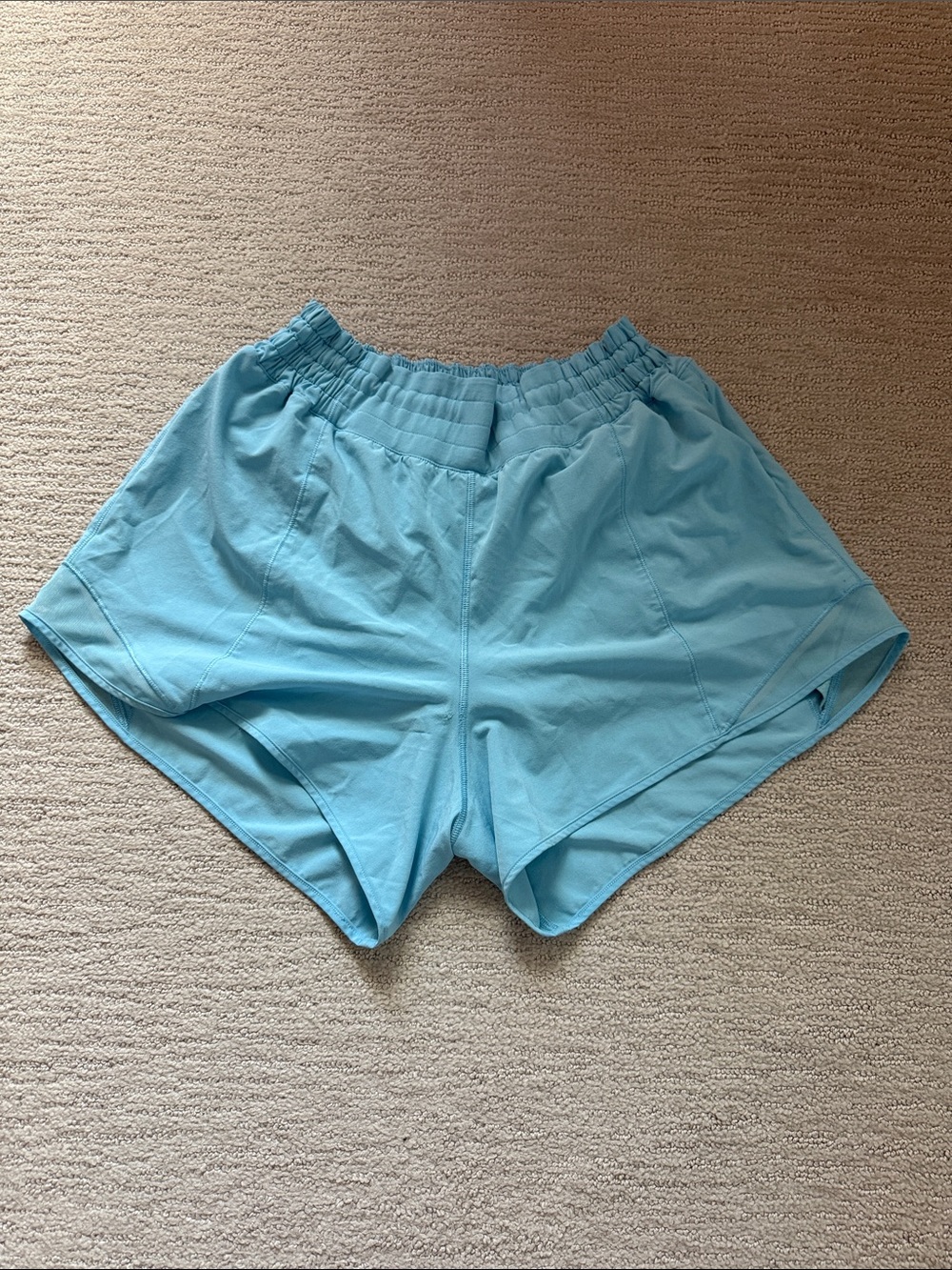 lululemon athletica Light Blue Athletic Shorts